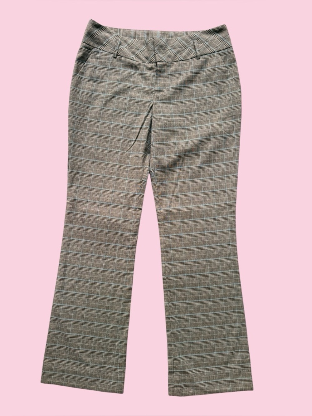 Mossimo brown plaid pants